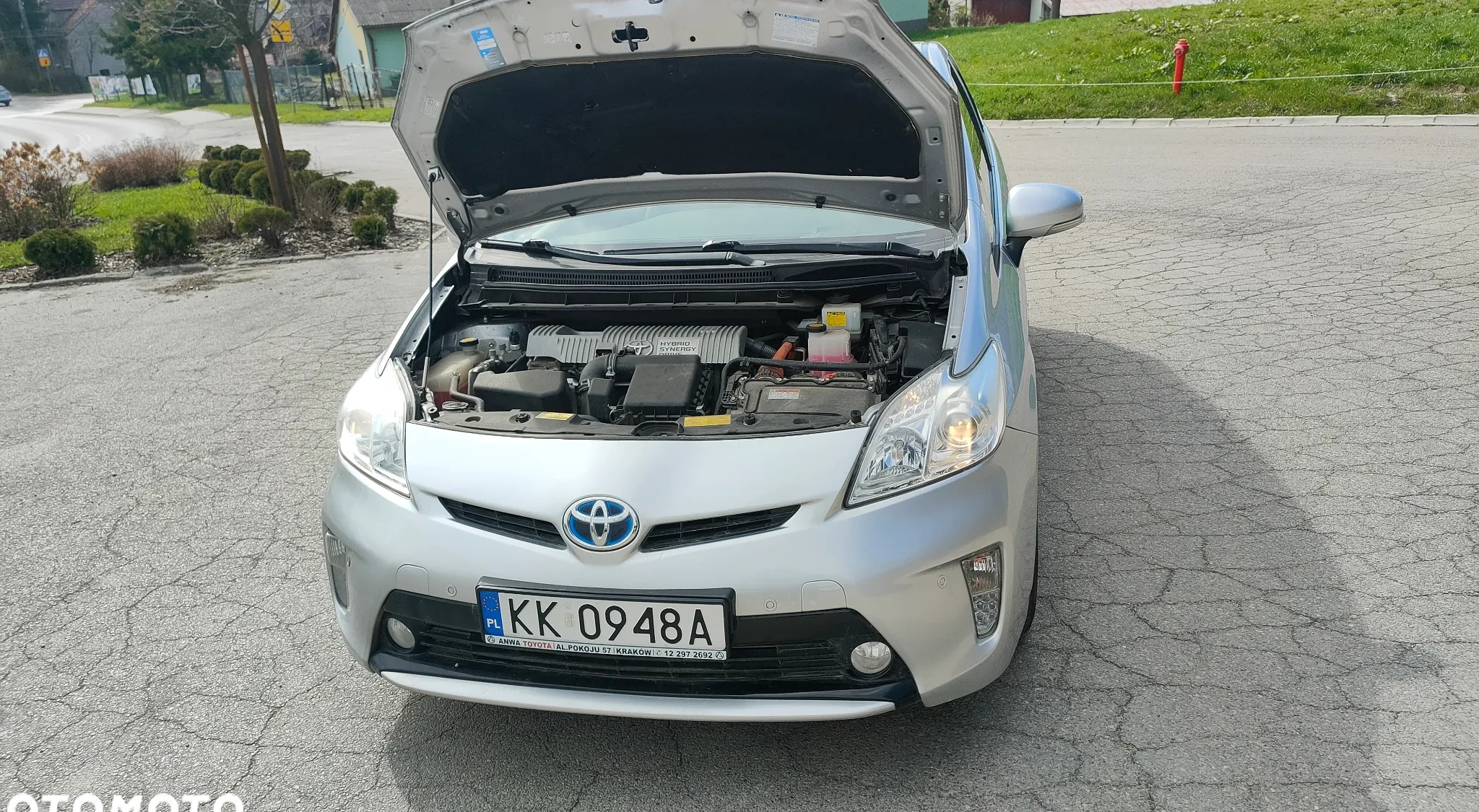 Toyota Prius cena 52000 przebieg: 135000, rok produkcji 2013 z Suwałki małe 106